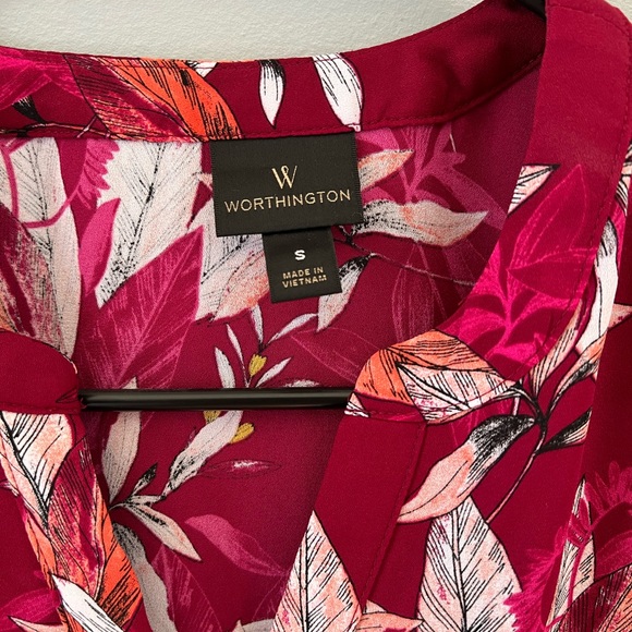 Worthington floral blouse - Picture 2 of 3